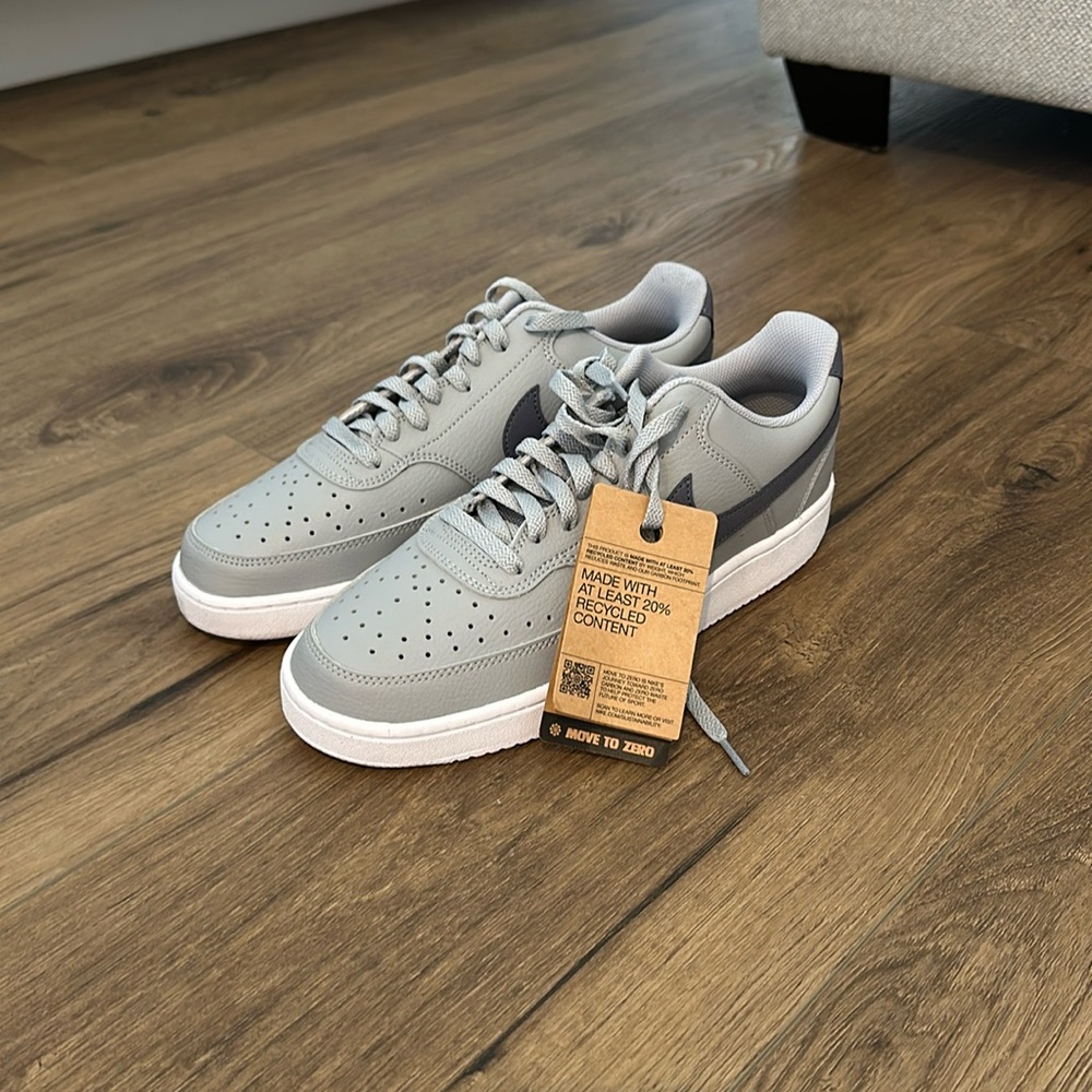 Nike court vision grey